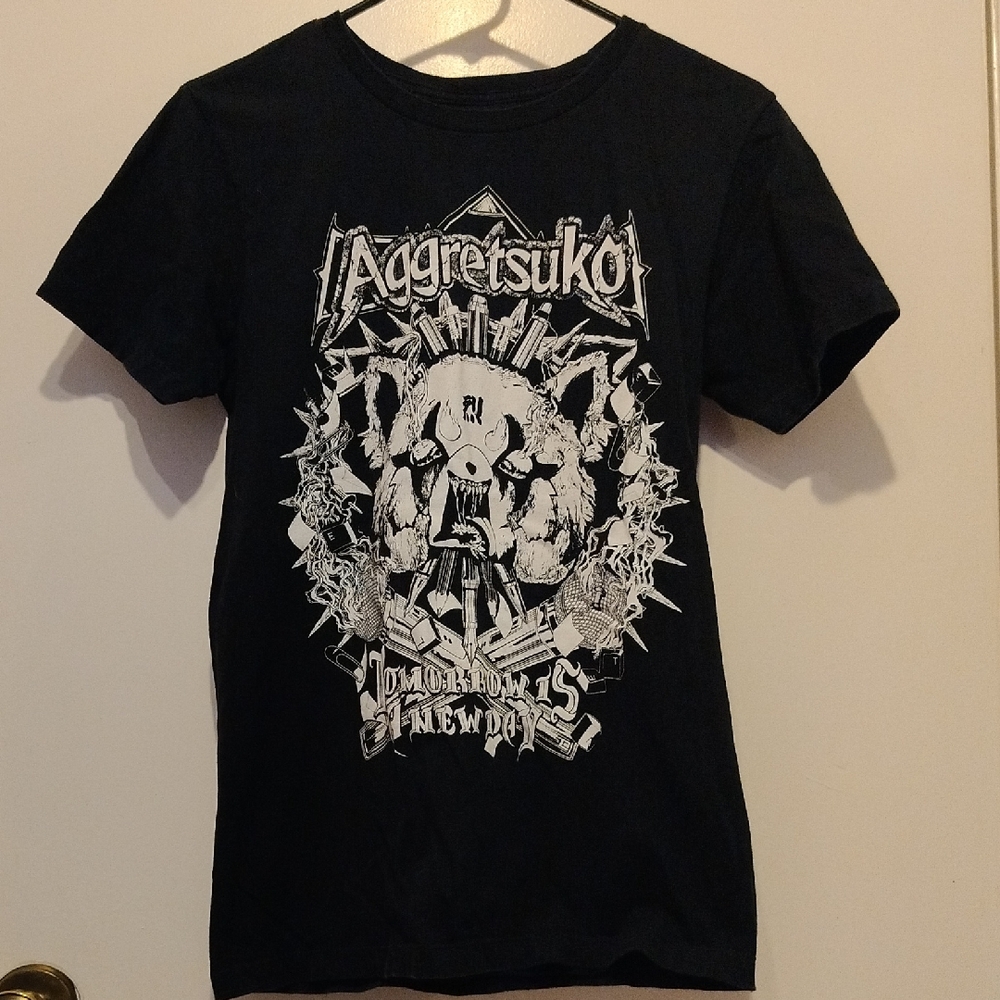 Sanrio Aggretsuko Dark Gray Tee